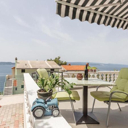 Lovely Apartment In Brela With House Sea View Екстер'єр фото